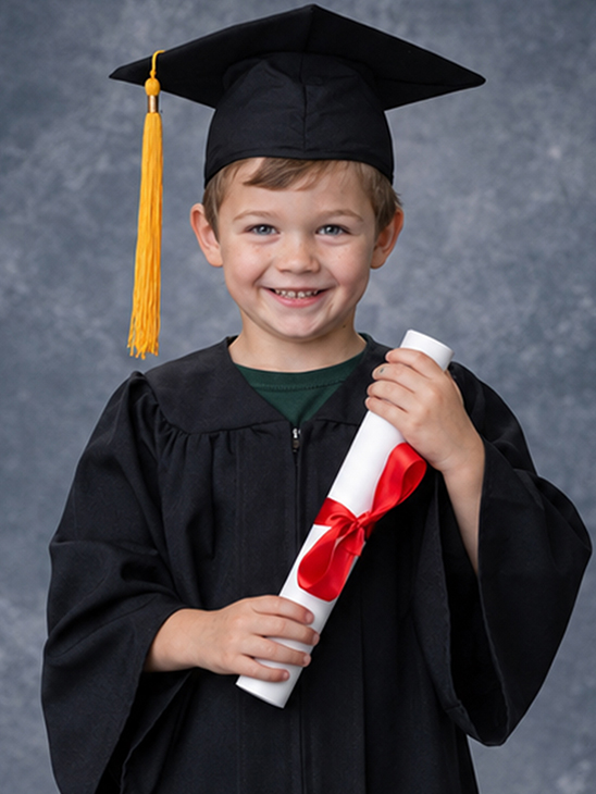 Graduation portrait